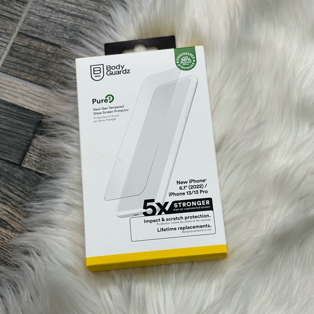 NWT BodyGuardz Screen Protector for iPhone 13 and iPhone 13 Pro